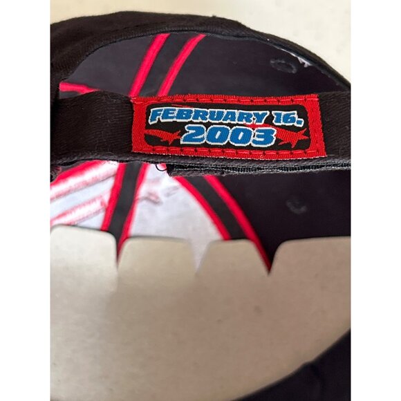 Vintage Chase Authentics Daytona Indy 500 2003 Nascar Adjustable Black Hat/Cap - Picture 6 of 6